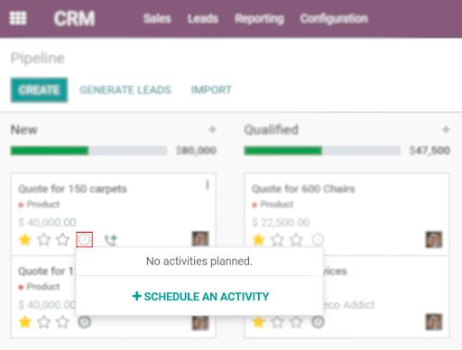 Odoo CRM