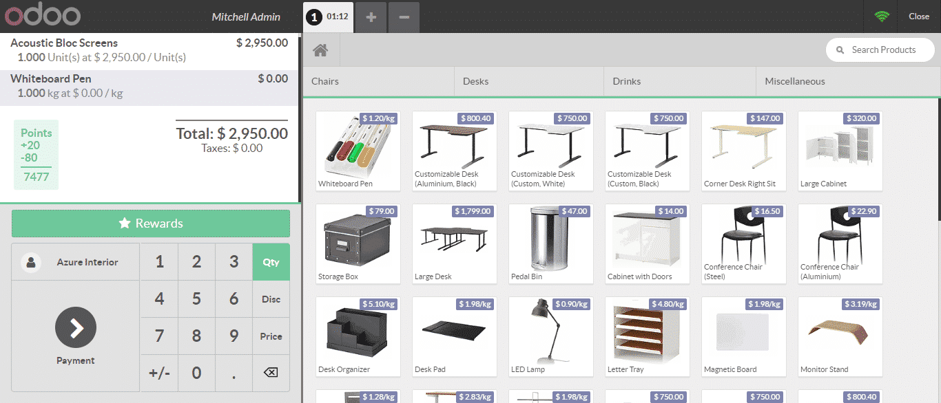 Odoo Point of Sale 