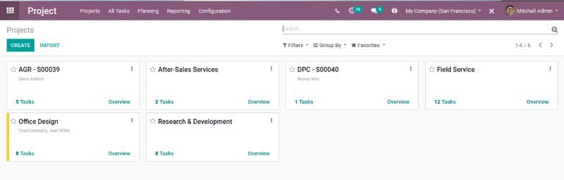 Slight Police station Luster Odoo Project Management is an Odoo ERP business enterprise module